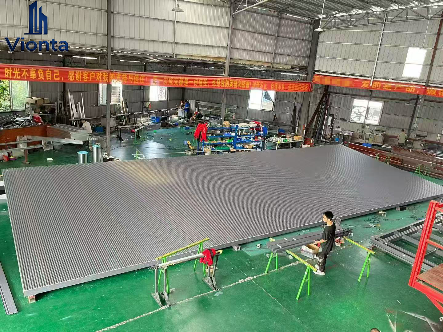 Vionta Metal Aluminium Pergola Forsendelsesopdatering