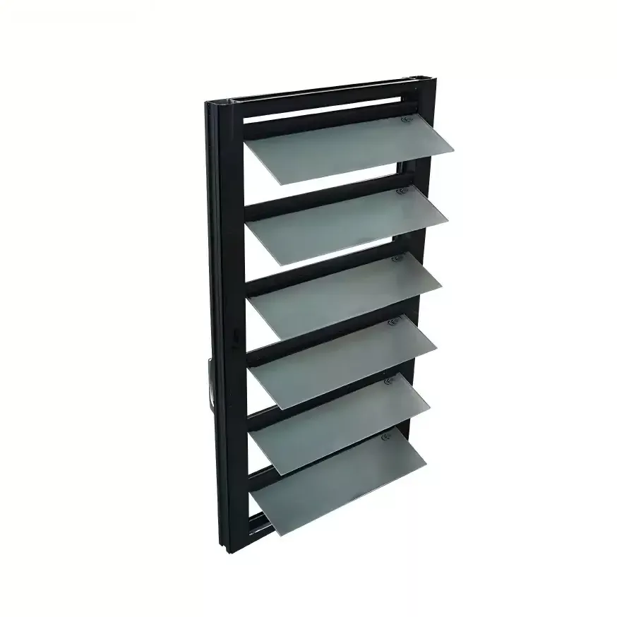 Rullevindue af aluminiumsglas