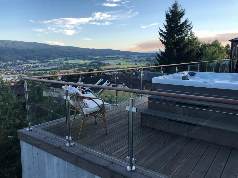 Glass Balcony Railing