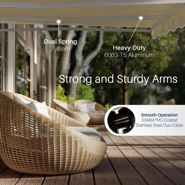 Retractable Porch Awnings